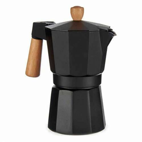 Talijanska Moka za Kavu Kinvara A611BQ-6 T Smeđa Crna Drvo Aluminij 300 ml (12 kom.) Cijena