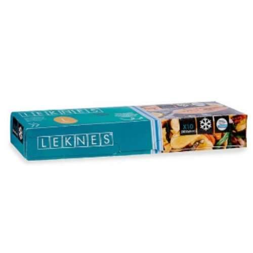 Set Vrećica za Hranu za Višekratnu Upotrebu Leknes 190939000480 Plava Polietilen 7 L 30 x 40 cm ziplock (12 kom.) Cijena