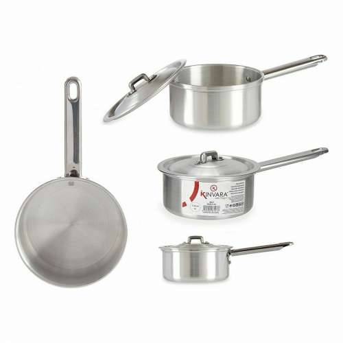 Tava s Poklopcem Kinvara 100018 Srebrna Aluminij Ø 14 cm 1 L (10 kom.) Cijena