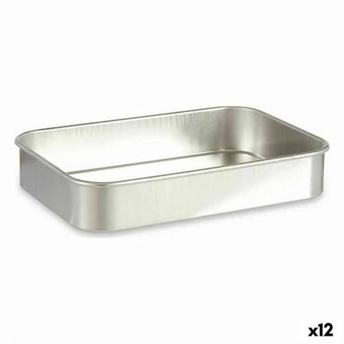 Posuda za Pečenje Kinvara 100150 Srebrna Aluminij 31 x 5,5 x 21,5 cm (12 kom.) Cijena