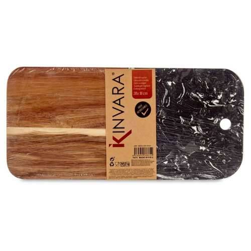 Daska za rezanje Kinvara 78375 Crna 18 x 1,5 x 38 cm (8 kom.) Cijena