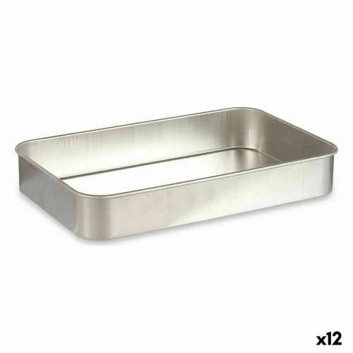 Posuda za Pečenje Kinvara 100153 Srebrna Aluminij 41 x 6,5 x 26 cm (12 kom.) Cijena