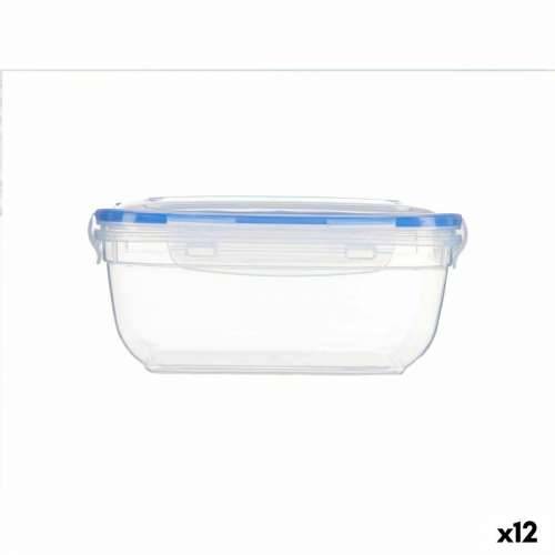 Hermetička Kutija za Ručak Leknes 30113 Providan polipropilen Kvadratno 1,4 L 14,5 x 8,5 x 20 cm (12 kom.) Cijena