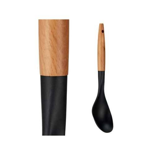 Žlica Kinvara KT190072-4 PBT Crna Prirodno Drvo 7 x 33,5 x 3,5 cm (12 kom.) Cijena