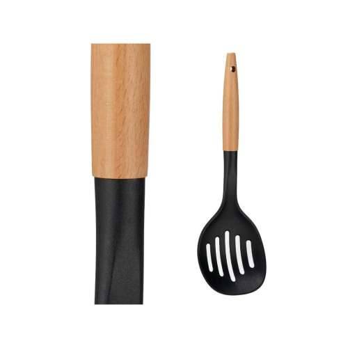 Žlica za pjene Kinvara 79622 Crna Prirodno Drvo 11 x 35 x 4 cm (12 kom.) Cijena