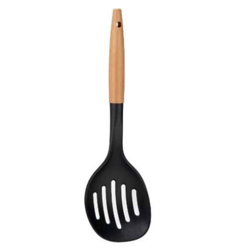 Žlica za pjene Kinvara 79622 Crna Prirodno Drvo 11 x 35 x 4 cm (12 kom.) Cijena