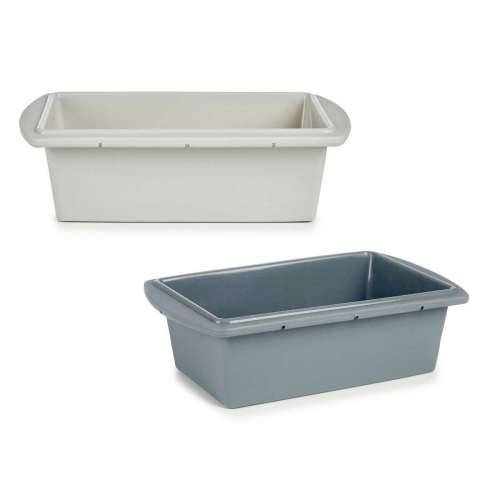 Kalup za Slastice Kinvara HH038 Svjetlo siva Tamno sivo Silikon 1,5 L 16 x 7 x 27,5 cm Biskvit (6 kom.) Cijena
