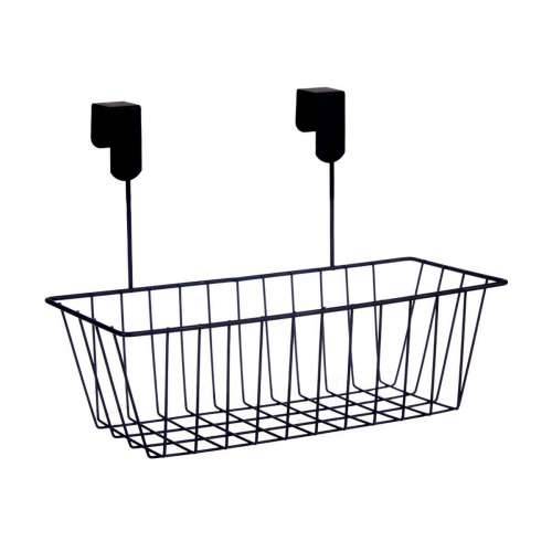 Košara za Kuhinjsku Policu Kinvara W6692P PDQ Crna Željezo 28 x 12 x 9 cm (8 kom.) Cijena