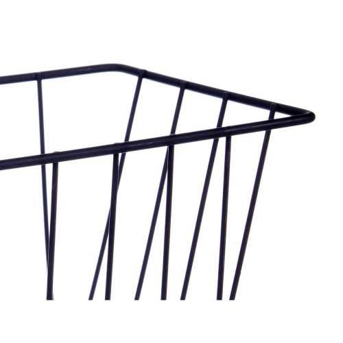 Košara za Kuhinjsku Policu Kinvara W6692P PDQ Crna Željezo 28 x 12 x 9 cm (8 kom.) Cijena