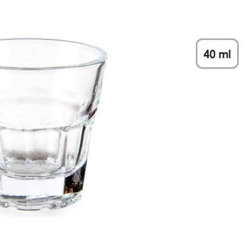 Set Čašica za Žestoka Pića Vivalto RYG6074 Providan Staklo 40 ml (24 kom.) Cijena
