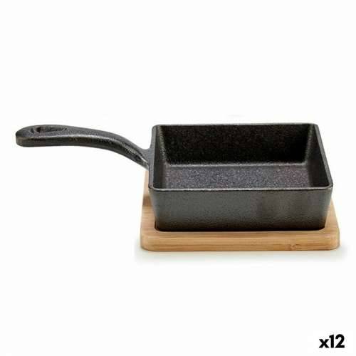 Tava za Posluživanje Aperitiva Kinvara 1277SJ5076 Smeđa Siva 23,7 x 6,3 x 14 cm Tava (12 kom.) Cijena