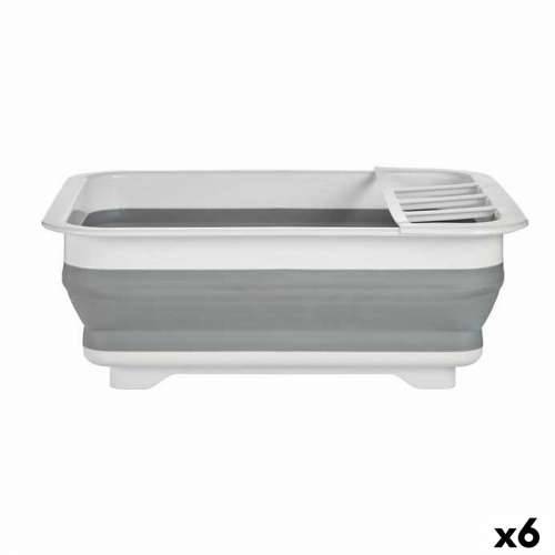 Sklopivo Kuhinjsko Cjedilo Bijela Siva polipropilen TPR 37,9 x 29,3 x 12 cm (6 kom.) Cijena