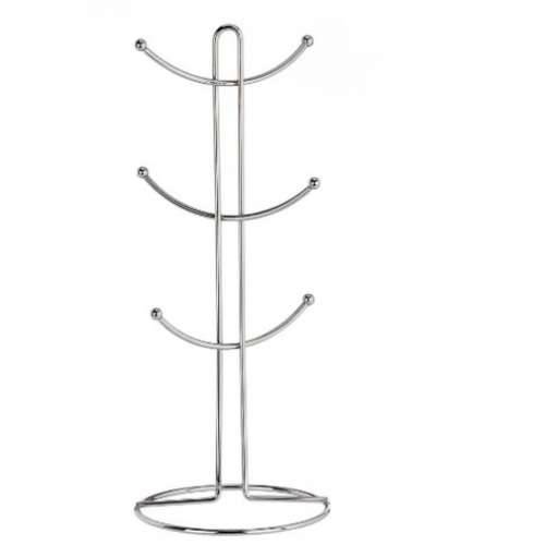 Vješalica za čaše Kinvara W3154-1 Srebrna Metal 16 x 39 x 16 cm (6 kom.) Cijena