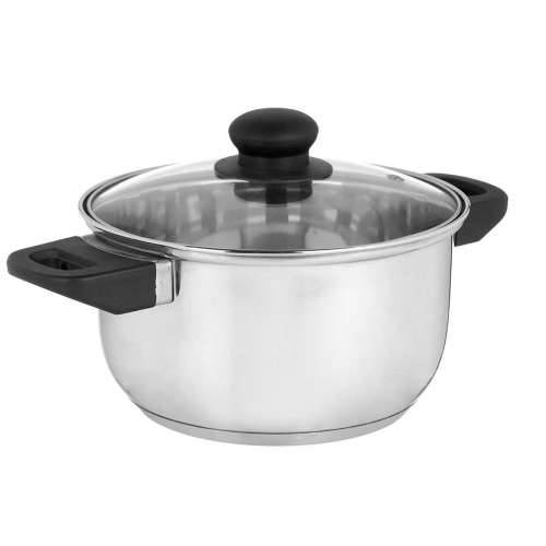 Duboka tava sa staklenim poklopcem Kinvara 16689B1 Srebrna 2,5 L 31 x 10,5 x 20 cm (6 kom.) Cijena