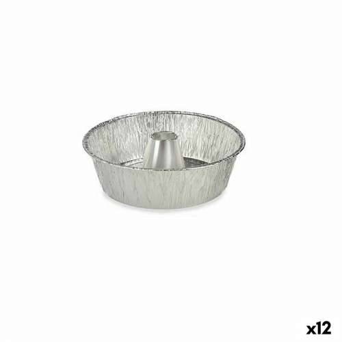 Kalup za Flan Kinvara 30287C Srebrna Aluminij 25 x 7,7 x 25 cm za jednokratnu upotrebu Flan (12 kom.) Cijena