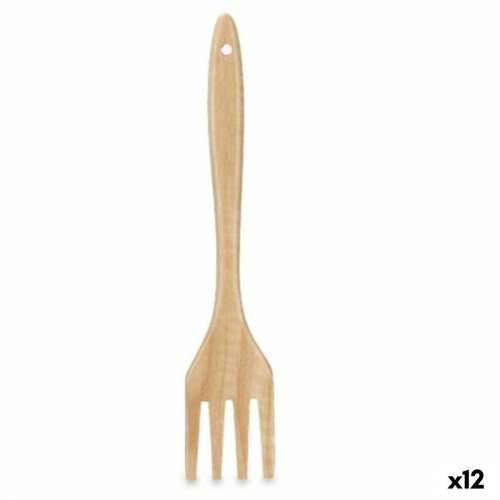 Lopatica za Kuhanje Kinvara KT143045-1 Drvo 7 x 35 x 2 cm Viljuška (12 kom.) Cijena