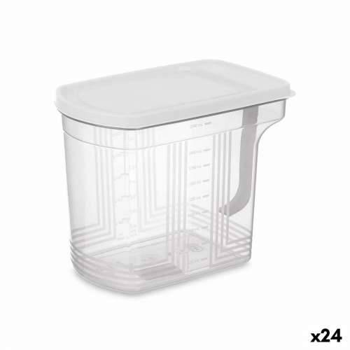 Posuda za čuvanje hrane Kinvara 02 1507 Siva Providan 2,5 L 20,5 x 17 x 13 cm (24 kom.) Cijena