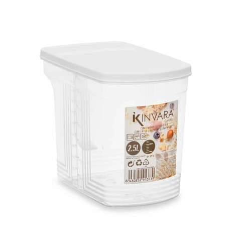 Posuda za čuvanje hrane Kinvara 02 1507 Siva Providan 2,5 L 20,5 x 17 x 13 cm (24 kom.) Cijena