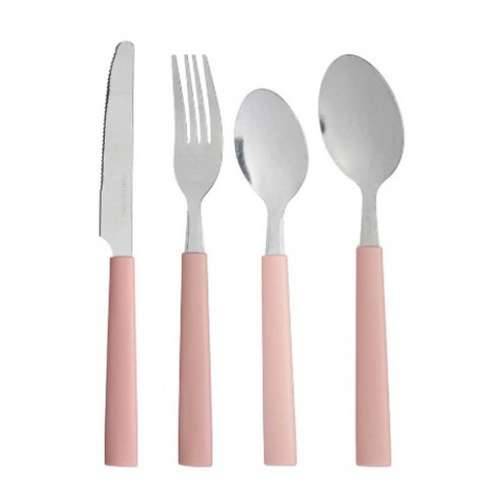 Set Pribora za Jelo Kinvara KT166096-1C-P Roza Srebrna Nehrđajući Čelik Plastika (6 kom.) Cijena