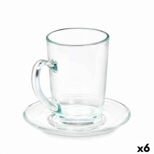 Šalica s Tanjurićem Vivalto 41089 Providan Staklo 200 ml (6 kom.) Cijena