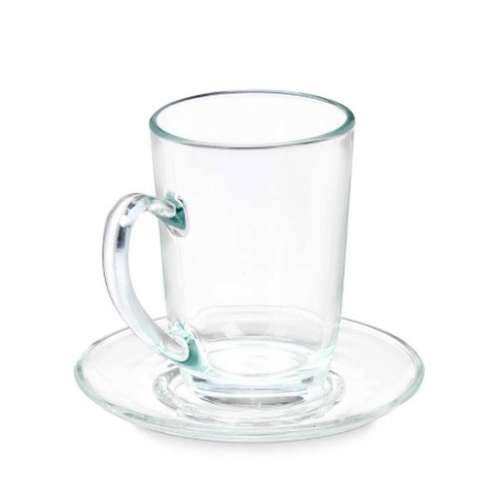 Šalica s Tanjurićem Vivalto 41089 Providan Staklo 200 ml (6 kom.) Cijena
