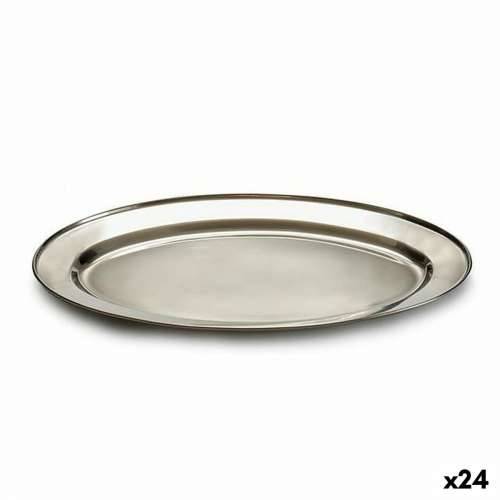 Pladanj Srebrna Nehrđajući Čelik 40 x 2,5 x 26,5 cm (24 kom.) Cijena