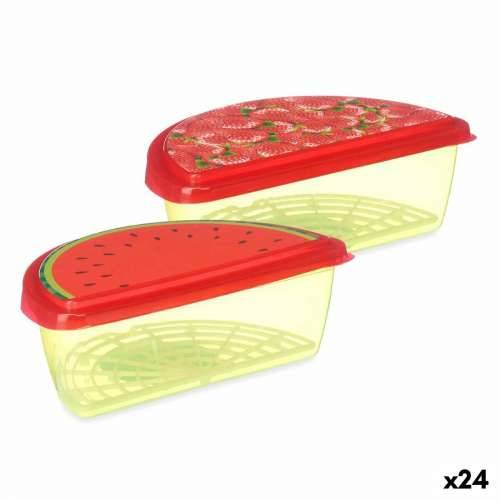 Kutija za užinu Leknes 78786 Plastika Jagoda Lubenica 23 x 8 x 13 cm voće (24 kom.) Cijena