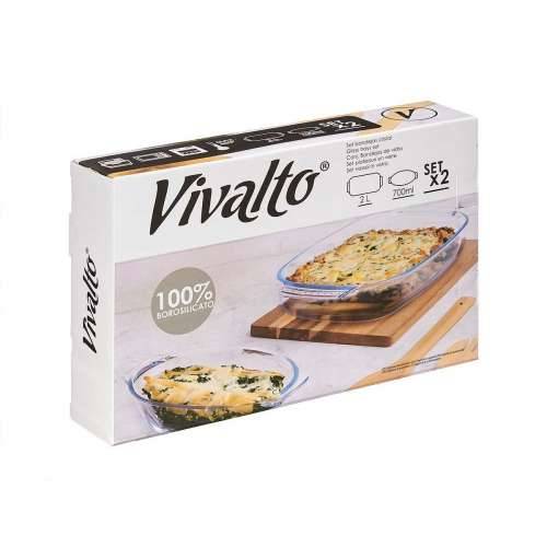 Set pladnjeva Vivalto T3-20-S2B Providan Borosilikatno staklo 700 ml 2 L (6 kom.) Cijena