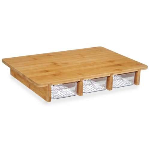 Daska za rezanje Kinvara KT216001-4 Smeđa Providan 40 x 6 x 28 cm Cijena