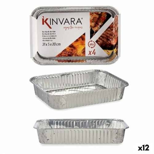 Set pladnjeva Kinvara 82276 12 kom. 4 Dijelovi Cijena
