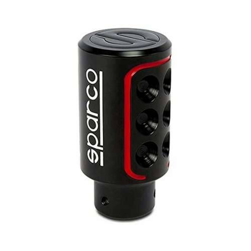 Gumb ručice mjenjača Sparco SPC RACING Crna/Crvena Cijena
