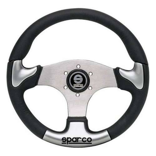 Trkaći volan Sparco 015THPUGR345 Crna Srebrna Cijena