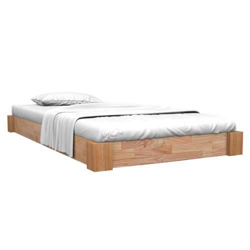 Okvir kreveta od masivne hrastovine 90 x 200 cm - 90 x 200 cm Cijena