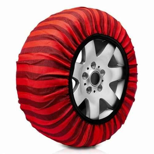 Lanci za snijeg za automobil Classic Crvena Textil Veličina 58 Cijena
