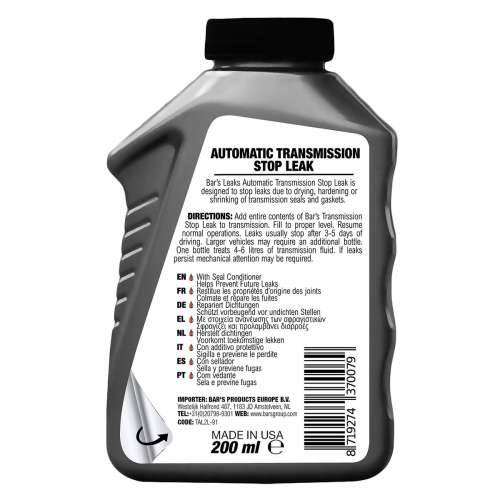 Aditiv automatskom mjenjaču Bar’s Leaks BARSTAL2L91 (200 ml) Cijena