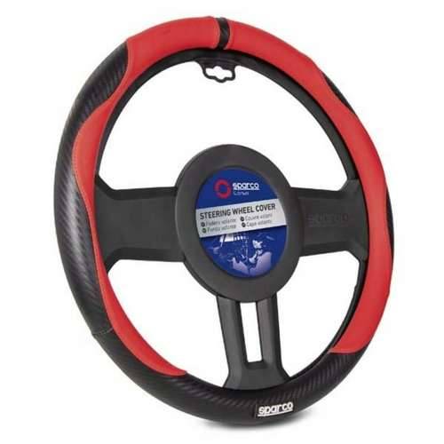 Prekrivač za volan Sparco SPCS128RS Ø 37-38 cm Crvena Cijena