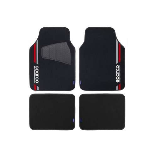 Set podnih prostirki za automobil Sparco SPCF508RD Crvena Cijena