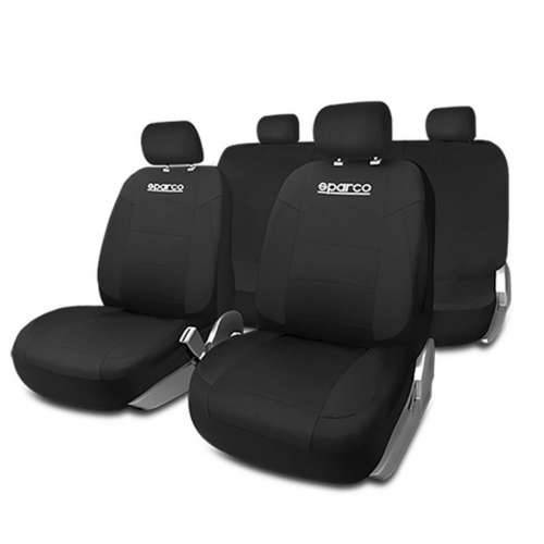 Set presvlaka za sjedala Sparco Strada Crna Cijena
