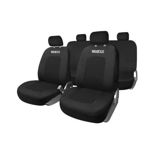 Set presvlaka za sjedala Sparco Sport Crna Cijena