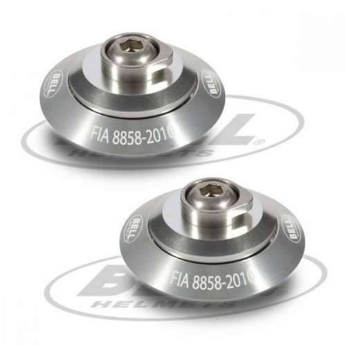 Helmet clip set Bell HANS Srebrna FIA 8858-2010 Cijena