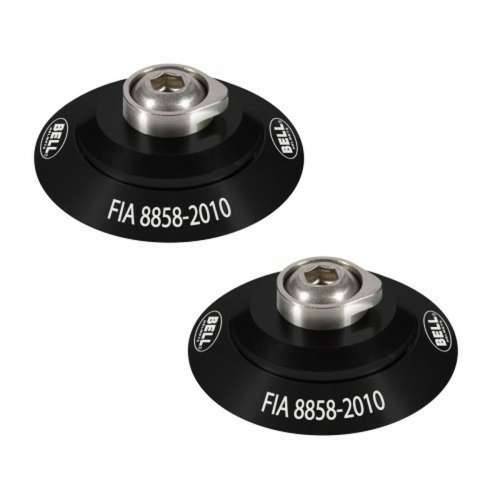 Helmet clip set Bell HANS Crna FIA 8858-2010 Cijena