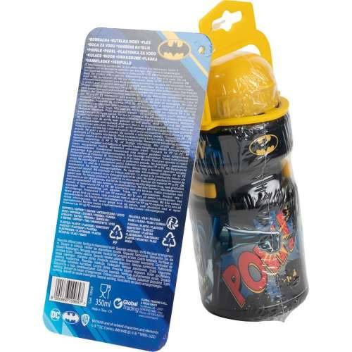 Dječja bočica za bicikl Batman CZ10969 Žuta/Crna 350 ml Rumena Cijena