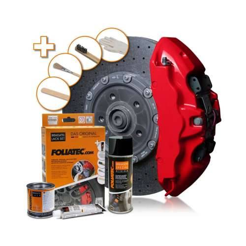 Set za ličenje Foliatec 2160 RACING Kočione čeljusti 3 Dijelovi Crvena Cijena