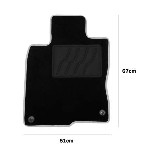 Set podnih prostirki za automobil OCC Motorsport OCCHN0010RD 5 Dijelovi Cijena