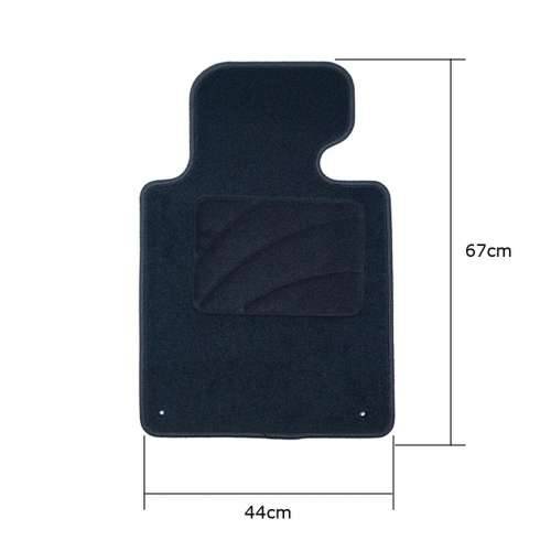 Set podnih prostirki za automobil OCC Motorsport OCCBW0007 Crna 5 Dijelovi Cijena