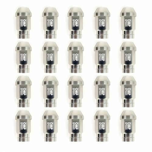 Set Matice OMP 7075 40 mm M12 x 1,50 20 uds Srebro Cijena