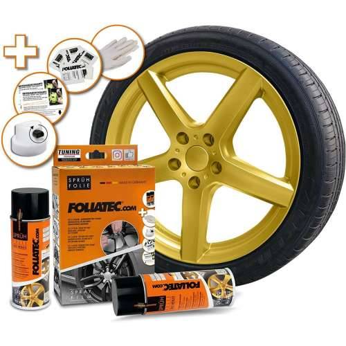 Tekuća guma za automobile Foliatec zlatan metal 2 x 400 ml Cijena