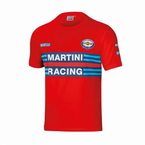 Majica Kratkih Rukava Sparco MARTINI RACING Crvena Veličina S Cijena