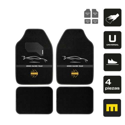 Podna prostirka za automobil MOMO MomlCM4A7BW Bijela/Crna Universal Cijena