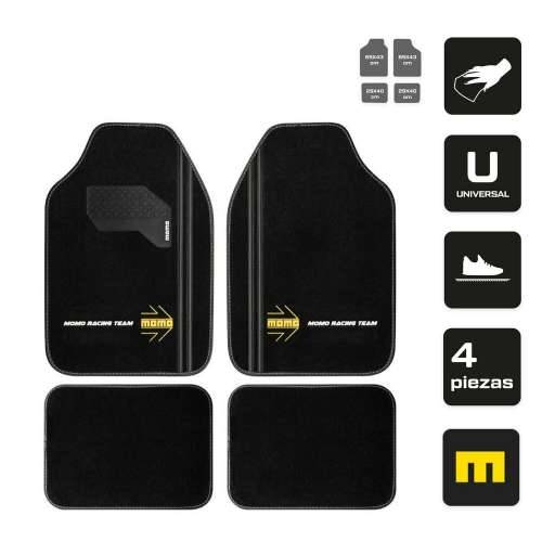 Podna prostirka za automobil MOMO MomlCM4A8BK Bijela/Crna Universal Cijena